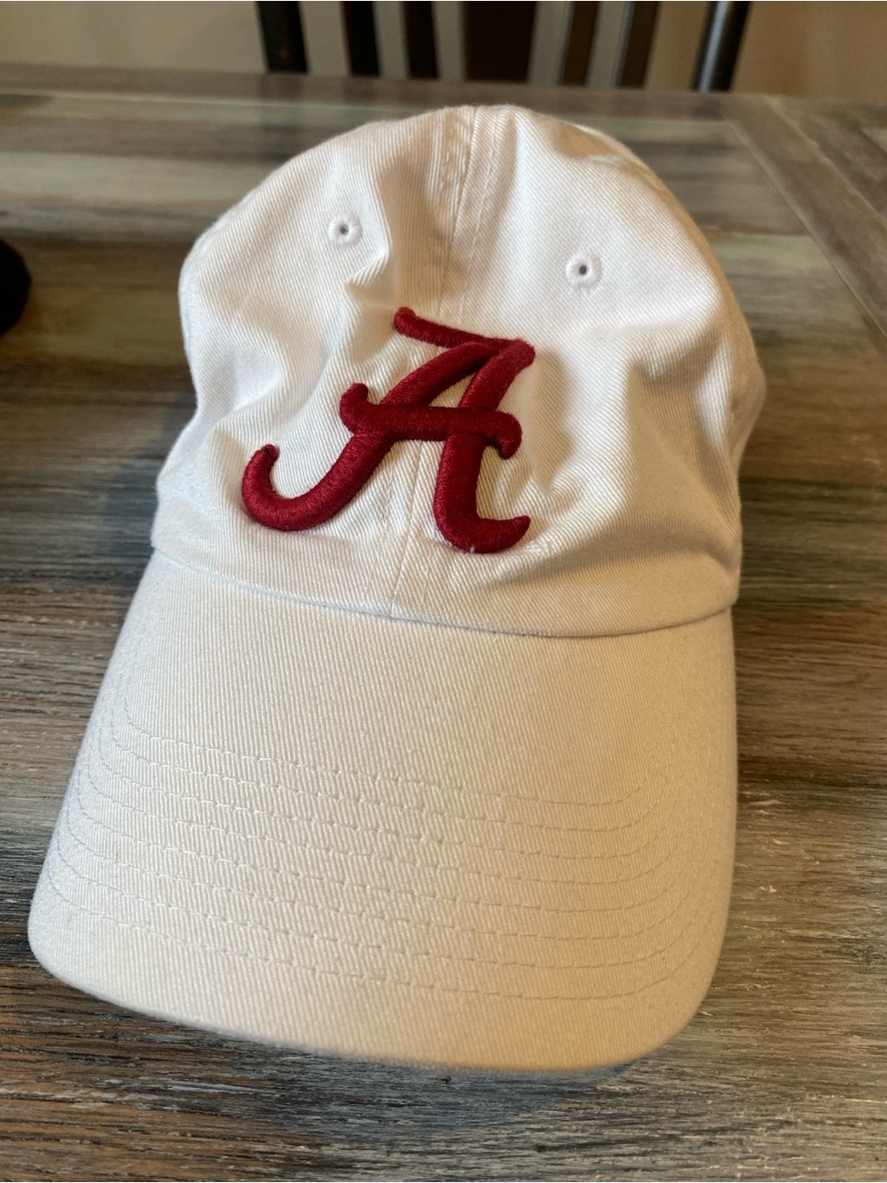Nike Alabama Crimson Tide Adjustable Hat In White Womans One Size Fits All